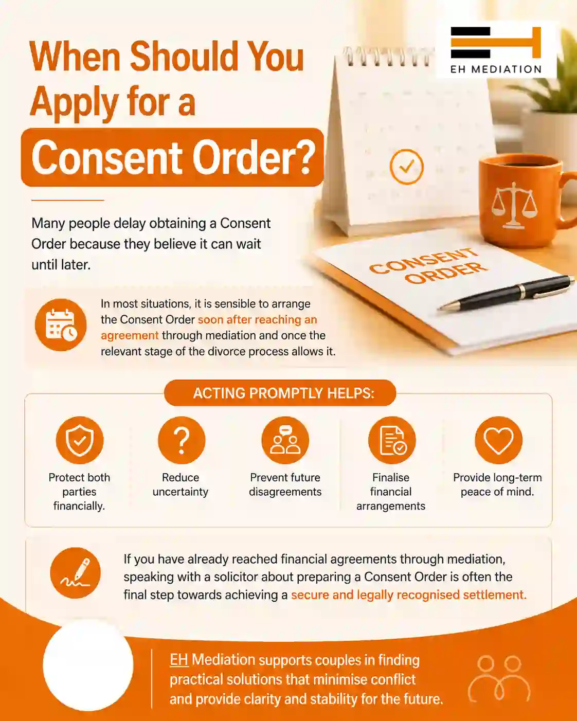 When Should You Apply for a Consent Order Hinckley?